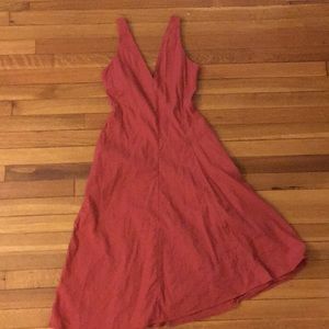 Theory red/orange dress